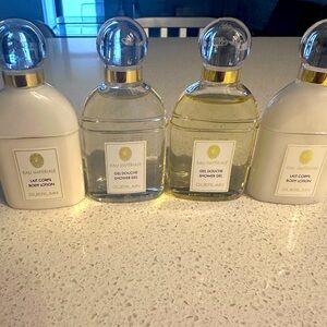 Guerlain shower gel and body lotion.